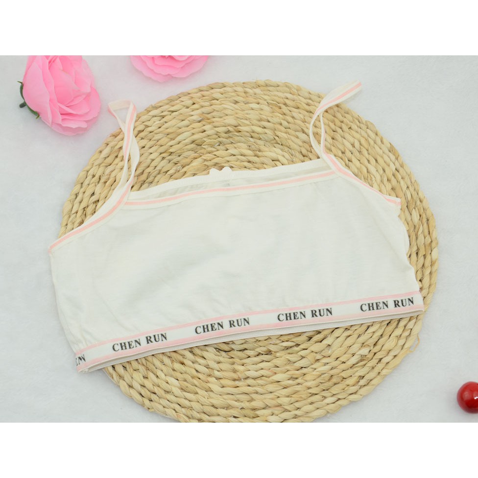 Áo ngực thể thao cotton dành cho bé gái