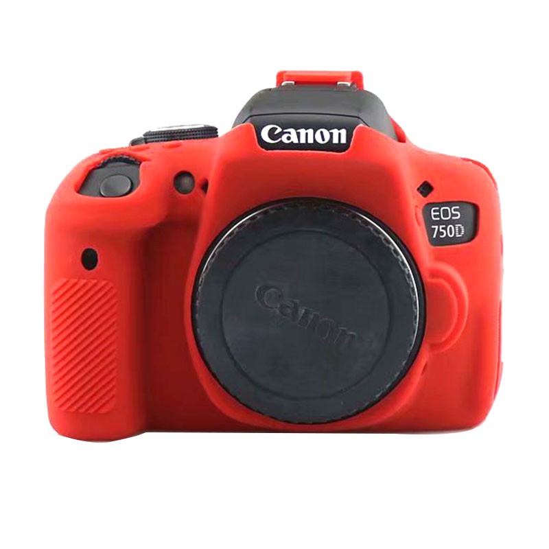 Ốp bảo vệ bằng cao su silicon cho camera Canon EOS 750D