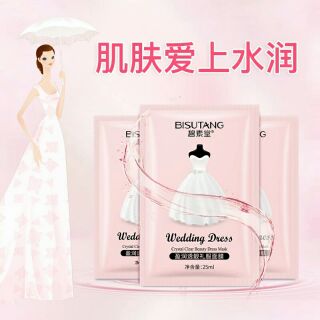 Mặt nạ váy cưới Bisutang