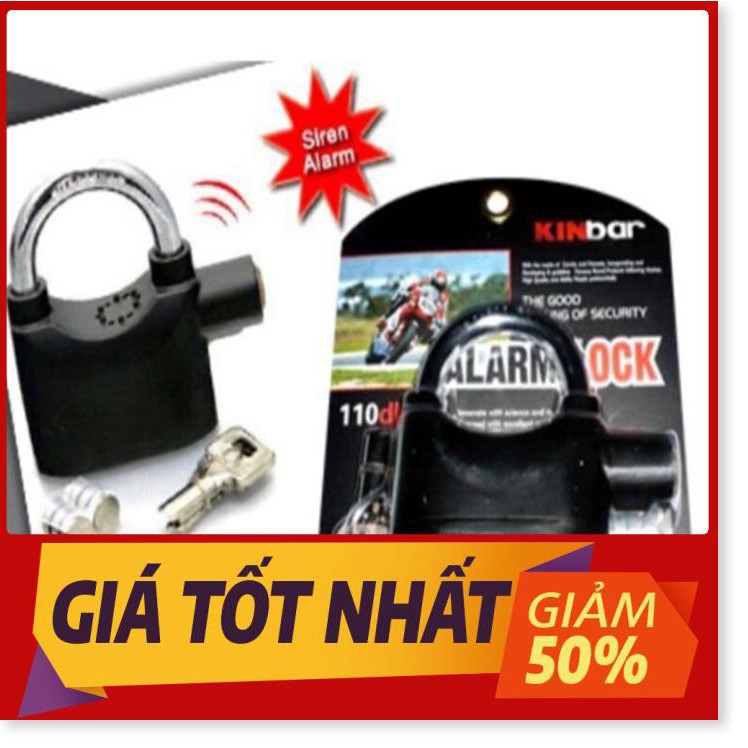 Ổ khóa chống trộm Kinbar Alarm Lock - Ổ khóa báo động cao cấp