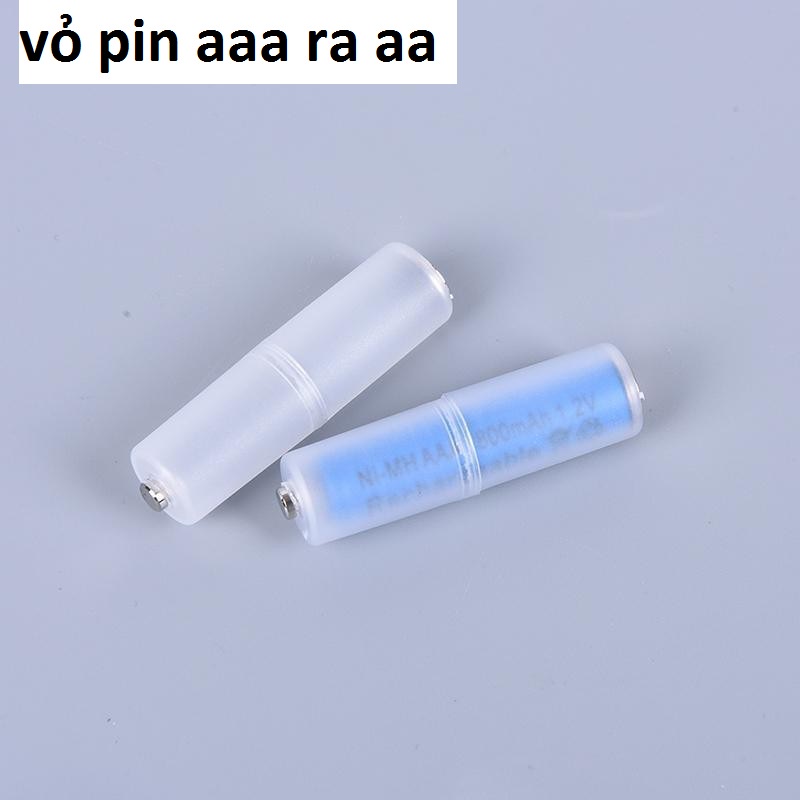 Combo 2 hộp chuyển đổi pin AAA sang pin AA - pin 3A sang pin 2A chuyên dụng