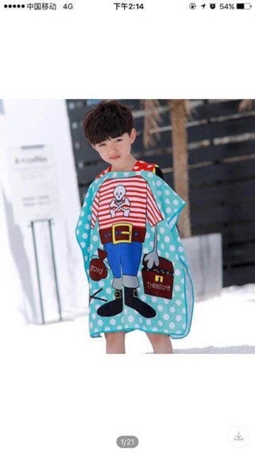 Khăn choàng tắm cho bé