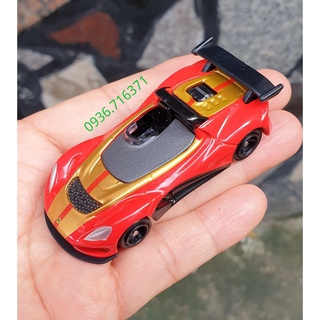 Xe mô hình tomica Nhật Bản - Lotus mui trần màu đỏ