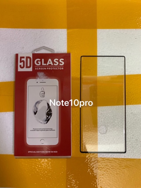Kính Cường Lực full màn Galaxy Note 10 plus /pro full keo xịn