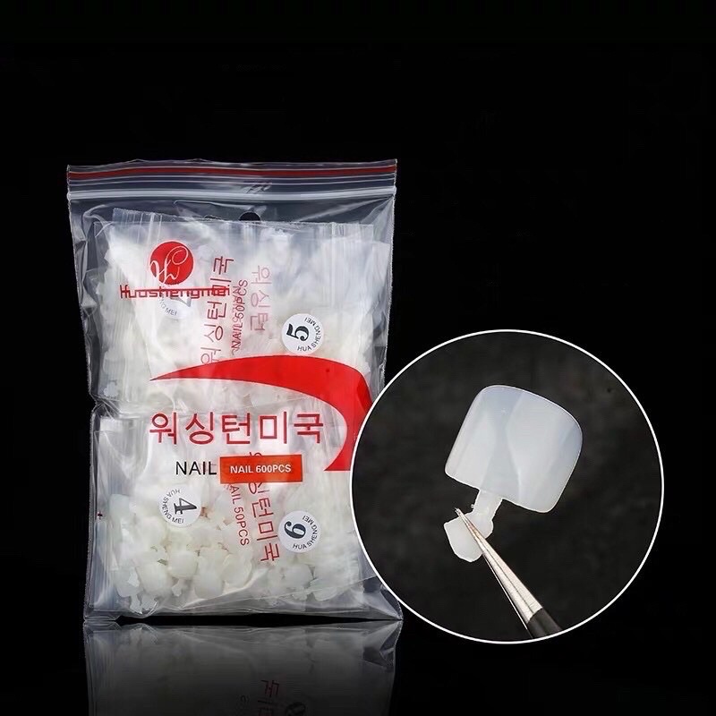 Móng Úp Chân HSM Chuẩn Form , Gói 500pcs