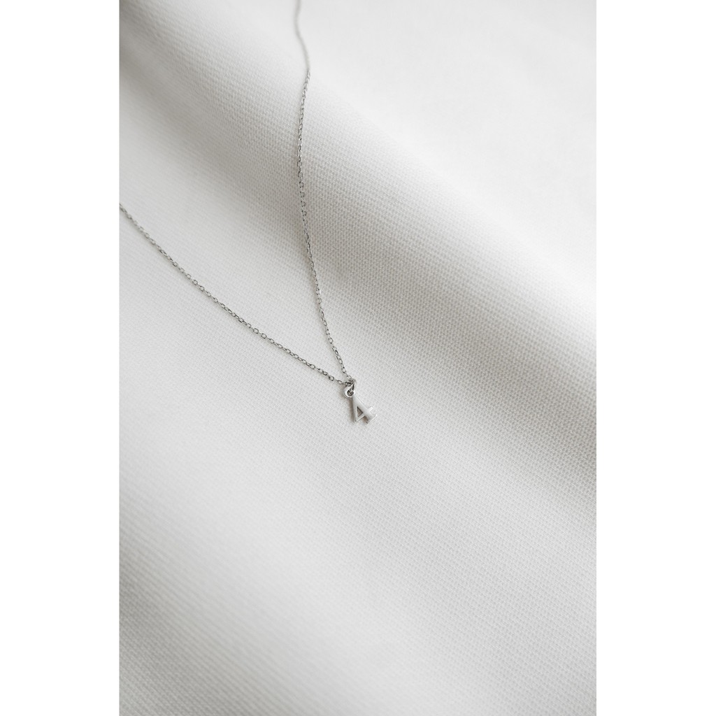 [Mã WABRFP153 giảm 12% đơn 500K] Vòng cổ Floralpunk Number Necklace Bạc 925
