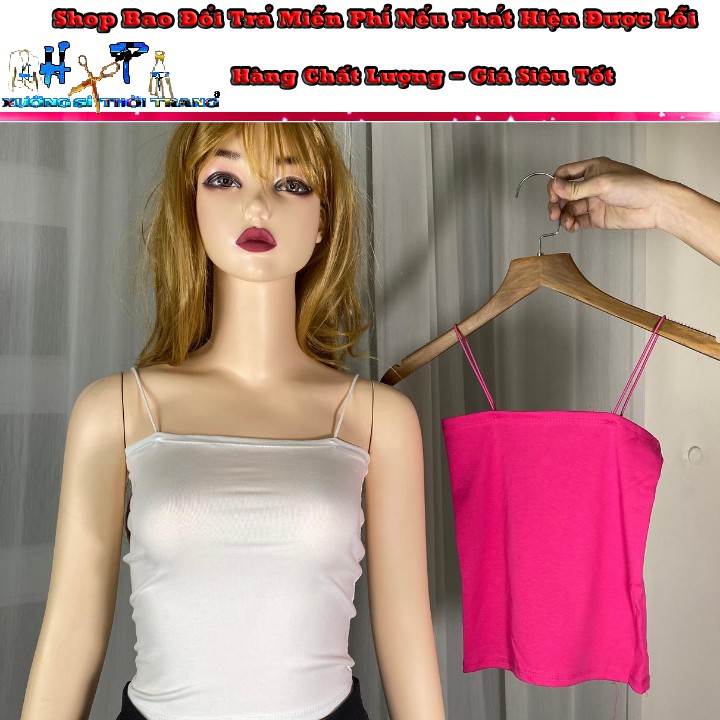 Áo Ống 2 Dây Sợi Bún Ôm Body Sexy Thời Trang 2020-Hàng có sẵn