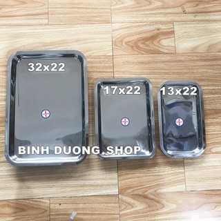 Khay inox y tế nhiều size lớn, nhỏ (Khay đúc)