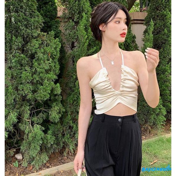 Áo Nữ Không Tay Hở Lưng Thời Trang Quyến Rũ