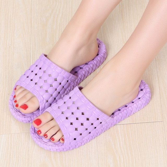 Dép Nữ Nhà Tắm, Văn Phòng, Dép Đi Trong Nhà Nhựa Dẻo Nguyên Khối Siêu Bền Nhiều Màu Size 36-40 - Hàng Việt Nam