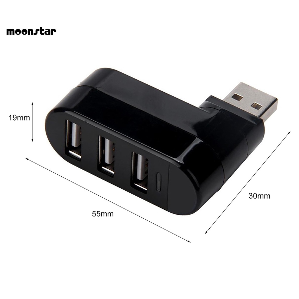 MS   Lightweight Splitter Cable Hub USB2.0 Mini Expansion Dock High Performance for Camera