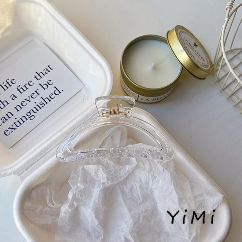 Kẹp tóc hình cá mập trong suốt đáng yêu cho bé gái