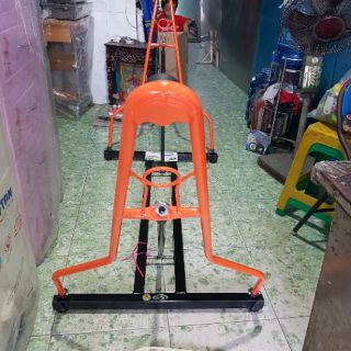 Khung võng sắt vuông hàng dầy