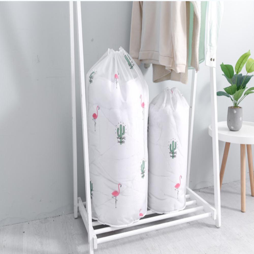 Túi Đựng Chăn Mền Chống Thấm Nước Họa Tiết Hoạt Hình Xinh Xắn