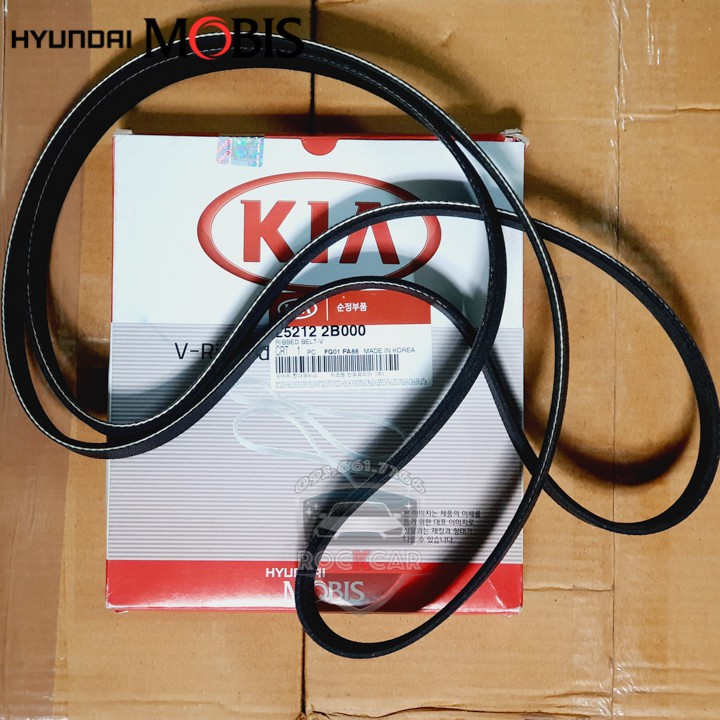 Dây Curoa Tổng 252122B000 chính hãng xe Kia Forte / Cerato 2007-2009, Kia Forte, Carens