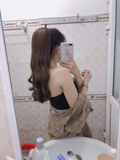 Tóc buộc đuôi cao cấp hàn quốc 60cm