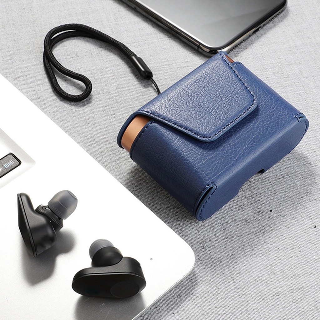 Vỏ đựng hộp tai nghe không dây Sony WF-1000XM3 bằng da giả