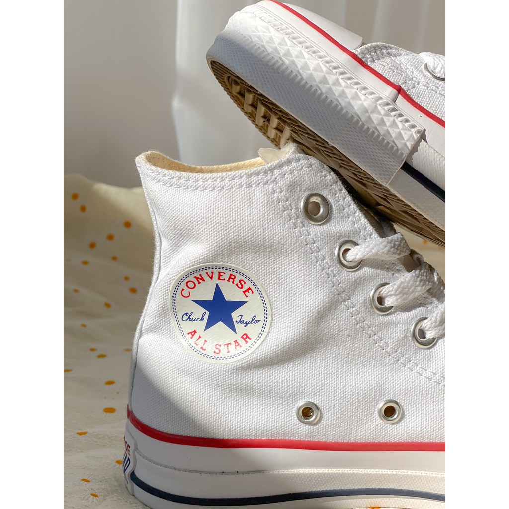 [  CHÍNH HÃNG ] giày sneaker CONVERSEE CHUCK CLASSIC HIGH ALL WHITE CH | BigBuy360 - bigbuy360.vn