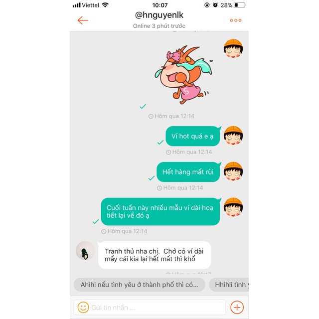 Bóp Ví Dài Cầm Tay Nữ Hoạt Hình Chất Xịn Chống Xước, Chống Nước Dùng Cực Bền ! | BigBuy360 - bigbuy360.vn