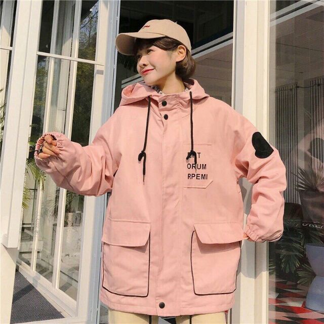 Khoác kaki form rộng túi hộp unisex SN200 KKK010