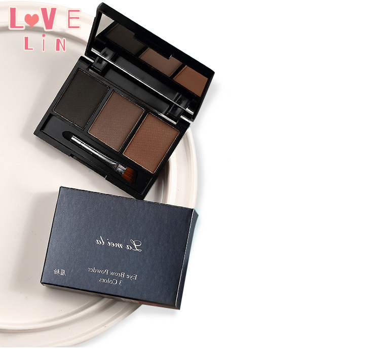 [Hàng mới về] Phấn kẻ mày 3 màu kháng nước chống nhòe 3 trong 1