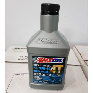 Nhớt Amsoil 4T 10w40 cho các dòng xe tay côn