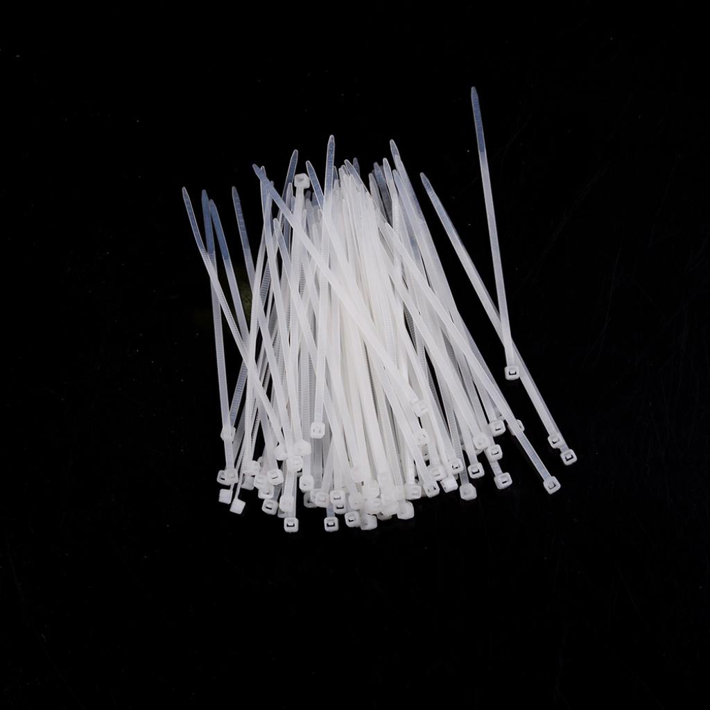 Bộ 100 dây rút nhựa nylon 3x100mm tiện lợi
