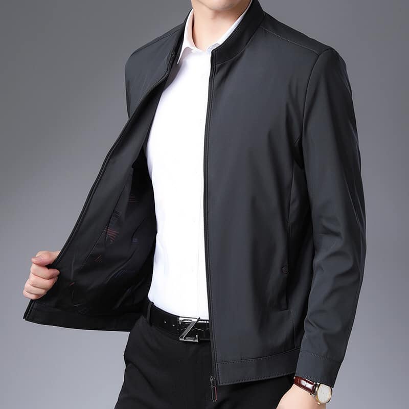 KN0902 - Áo khoác jacket nam mùa thu cho người trung tuổi hàng nhập