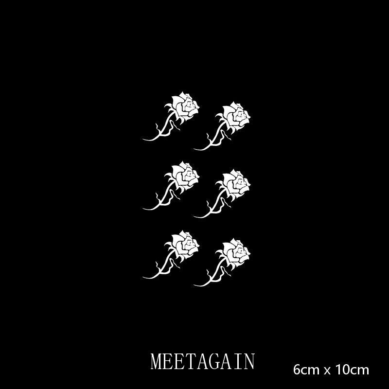 Hình xăm dán tạm thời chống nước 6cm x 10cm kéo dài 15 ngày M-030