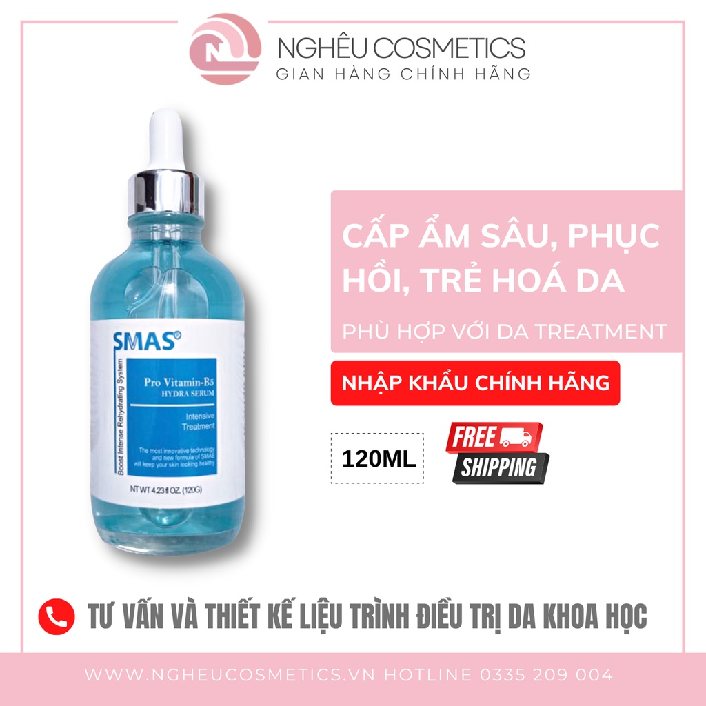Serum Dưỡng Ẩm Phục Hồi Trắng Da Giảm Mụn B5 Smas 120ML Hàng Nhập Khẩu Chính Hãng
