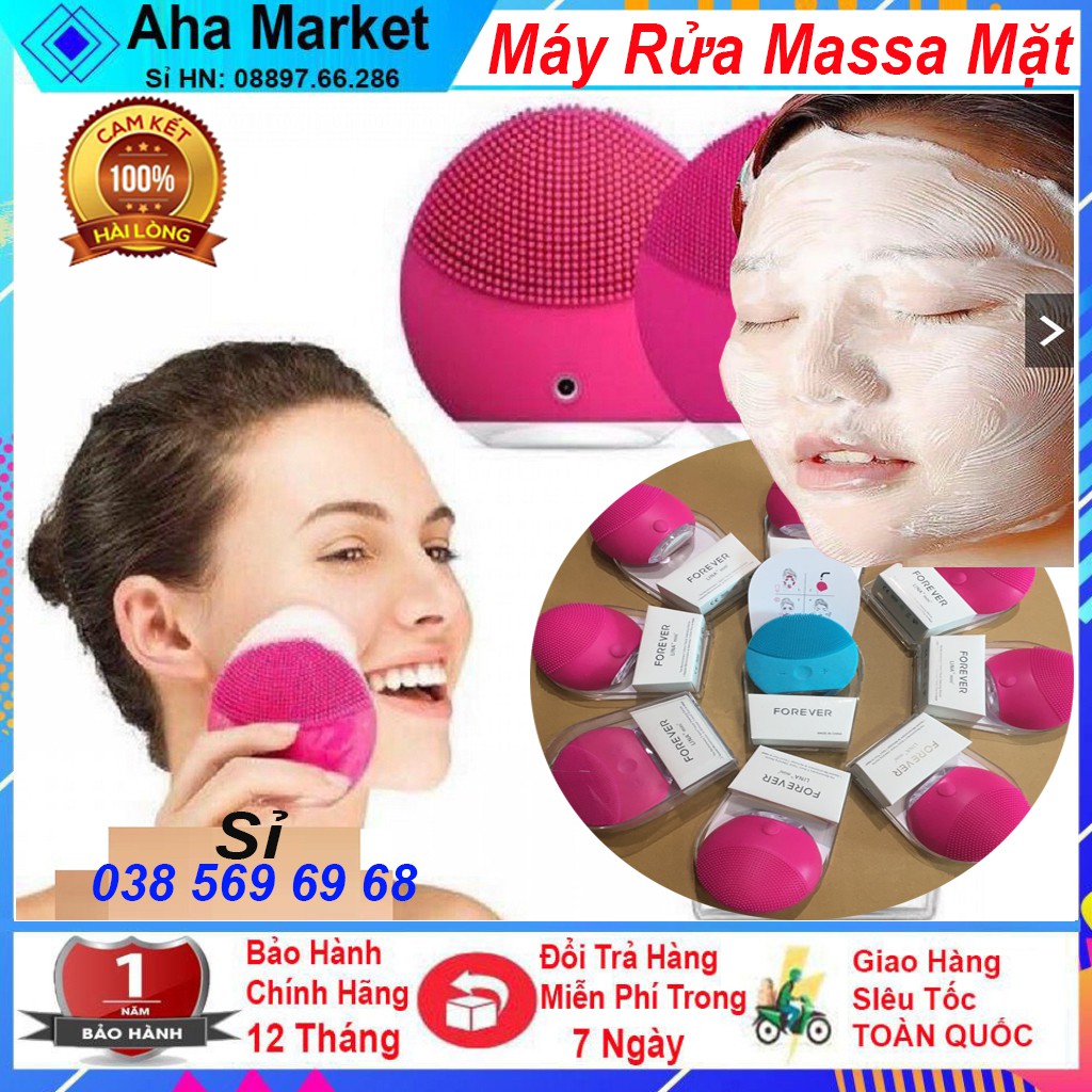 💖[BÁN Lẻ GIÁ SỈ]💖 Máy Massa Rửa Mặt Mini , Máy Rửa Mặt FOREVER MiNi Chính Hiệu