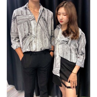 Áo Sơ Mi Nam Cao Cấp Chất Lụa Thái Phong Cách Hàn MS01