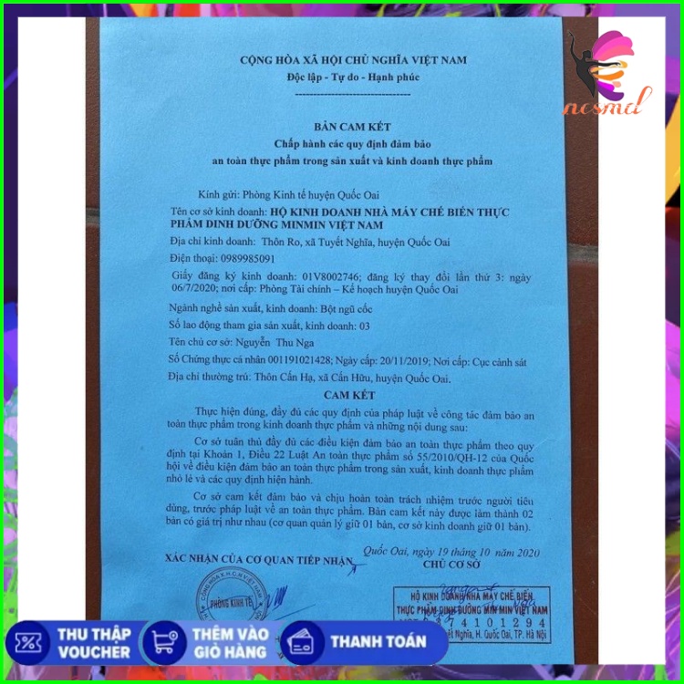 Ngũ cốc dinh dưỡng min min loại 29 hạt (500g)