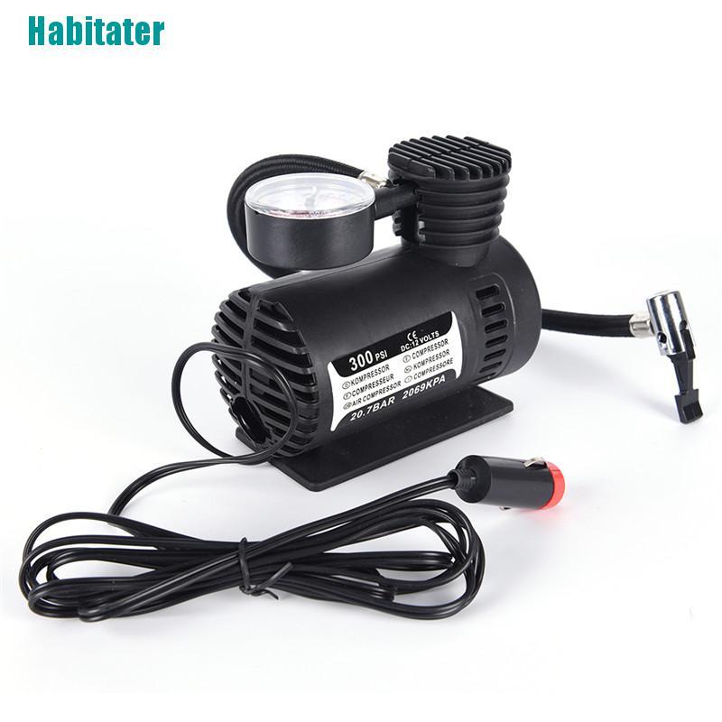 Máy Bơm Hơi Mini 300psi 12v Tiện Dụng