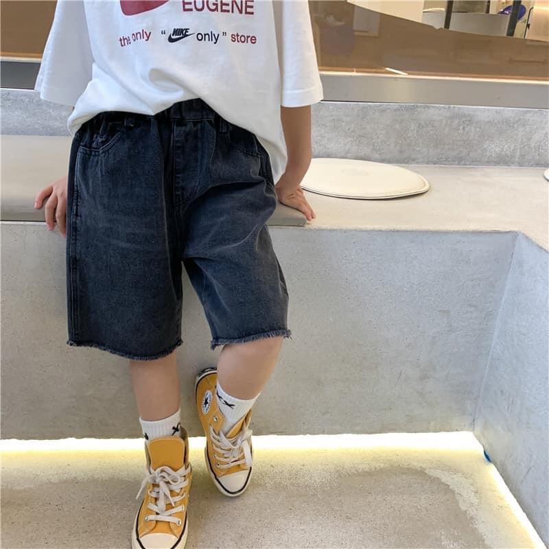 Quần short jeans cho bé