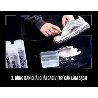 Chai tẩy giày clear bọt tuyết
