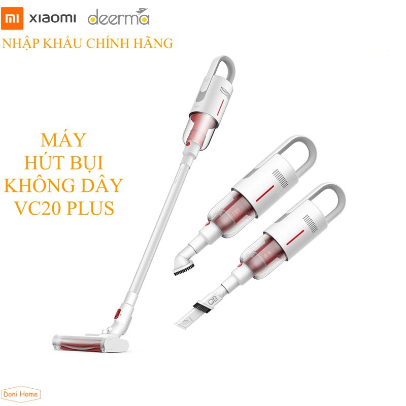 Máy hút bụi không dây thông minh Xiaomi Deerma Vacuum Cleaner VC20 Plus - Fullbox - BH CH 12 tháng