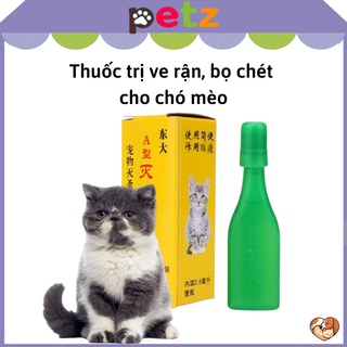 Thuốc trị ve rận cho chó mèo PETZ thuốc nhỏ gáy trị ngứa cho thú cưng