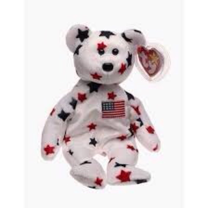 Gấu Rare 'Glory' The Bear  Ronald McDonald Ty Beanie Baby -Mỹ