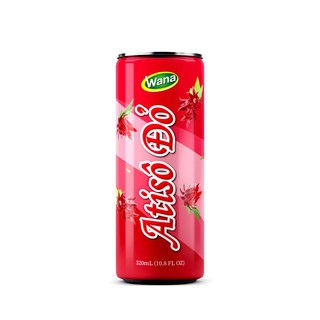 Lon 320ml - Nước giải khát - Hoa Atiso đỏ