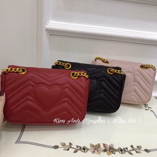  Túi chữ G trần ô size22