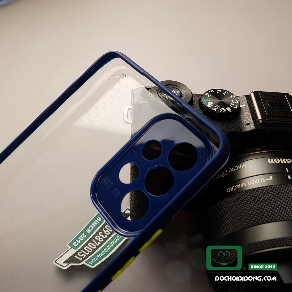 Ốp Lưng Samsung A53 5G Lưng Trong Viền Màu Chống Sốc