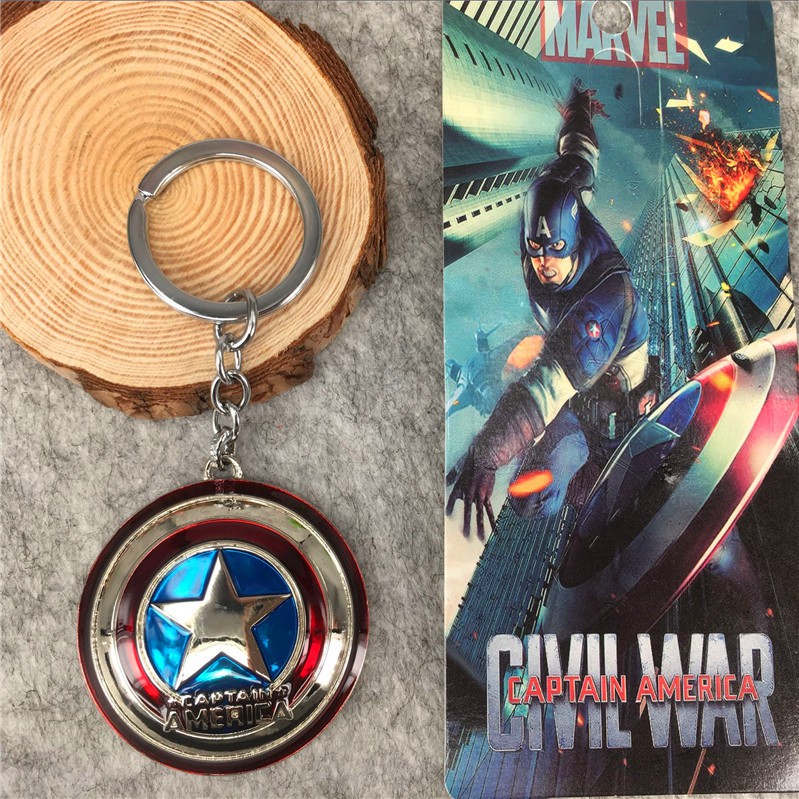 Móc khóa khiên Captain America