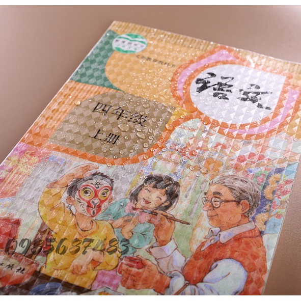 Set 10 Tờ Decal 3D Tự Dính Bọc Sách Vở Học Sinh Trong Suốt Nhiều Size 25x34,30x43,34x47cm Chống bẩn