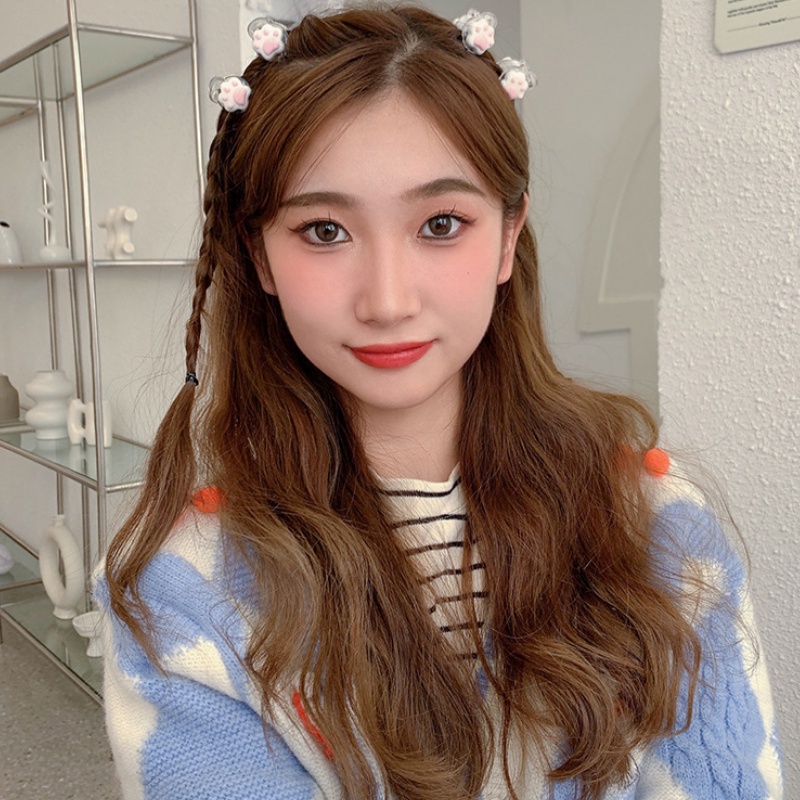 Kẹp tóc hình chân mèo dễ thương cho nữ