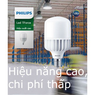 Bóng đèn trụ Philips TForce Core HB 40W E27 (Trắng/Vàng)