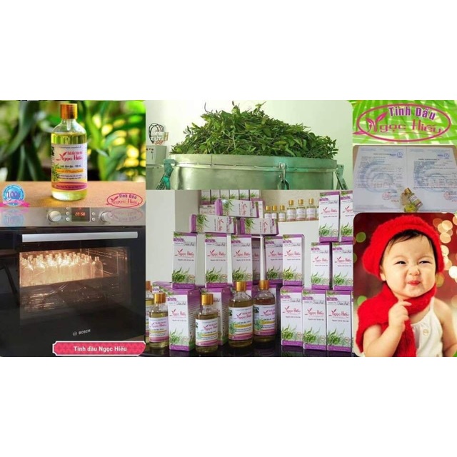 Tinh dầu nguyên chất Ngọc Hiếu