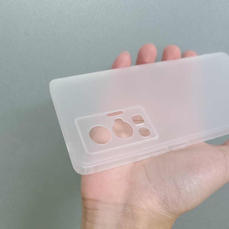 Ốp điện thoại mềm siêu mỏng màu nhám cho Vivo X70 X60 Pro Plus Pro+ X70Pro