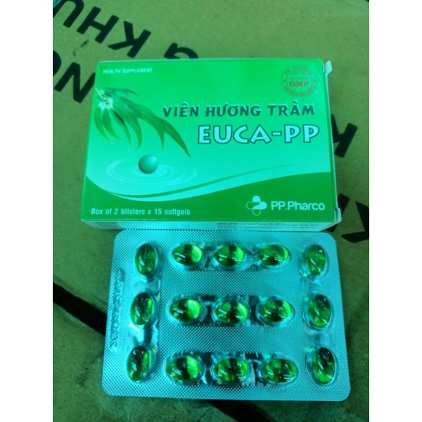 Viên xông cảm hương tràm EUCA-PP