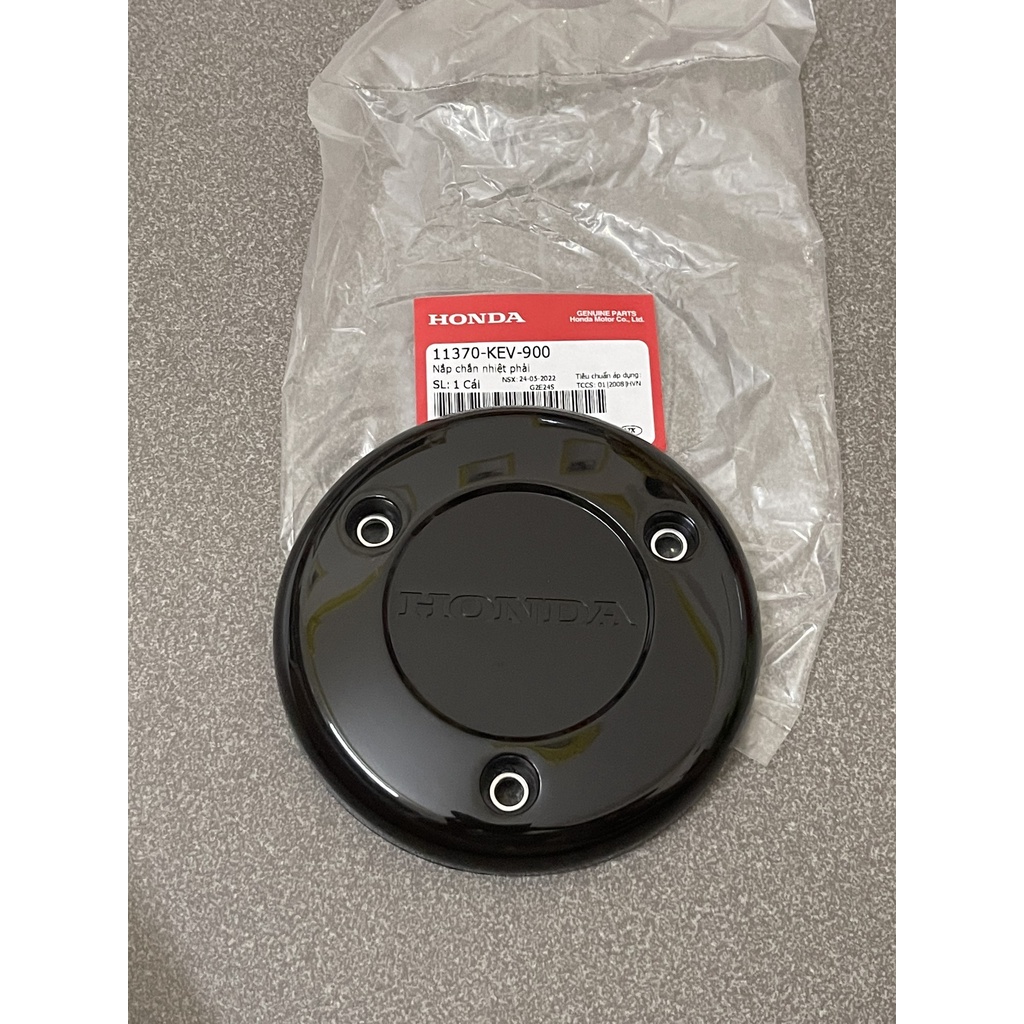 Nắp tròn chắn nhiệt máy phải xe Wave nhỏ 11370KEV900 hàng chính hãng